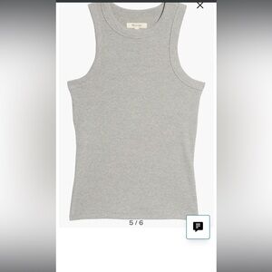 Madewell Heathered Brightside Tank Top